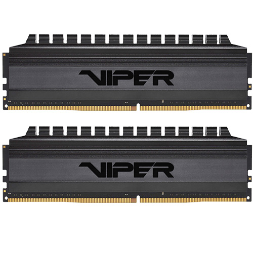 رم پتریوت Patriot Viper 4 Blackout Series DDR4 16GB 2 x 8GB 4133MHz CL18 Kit