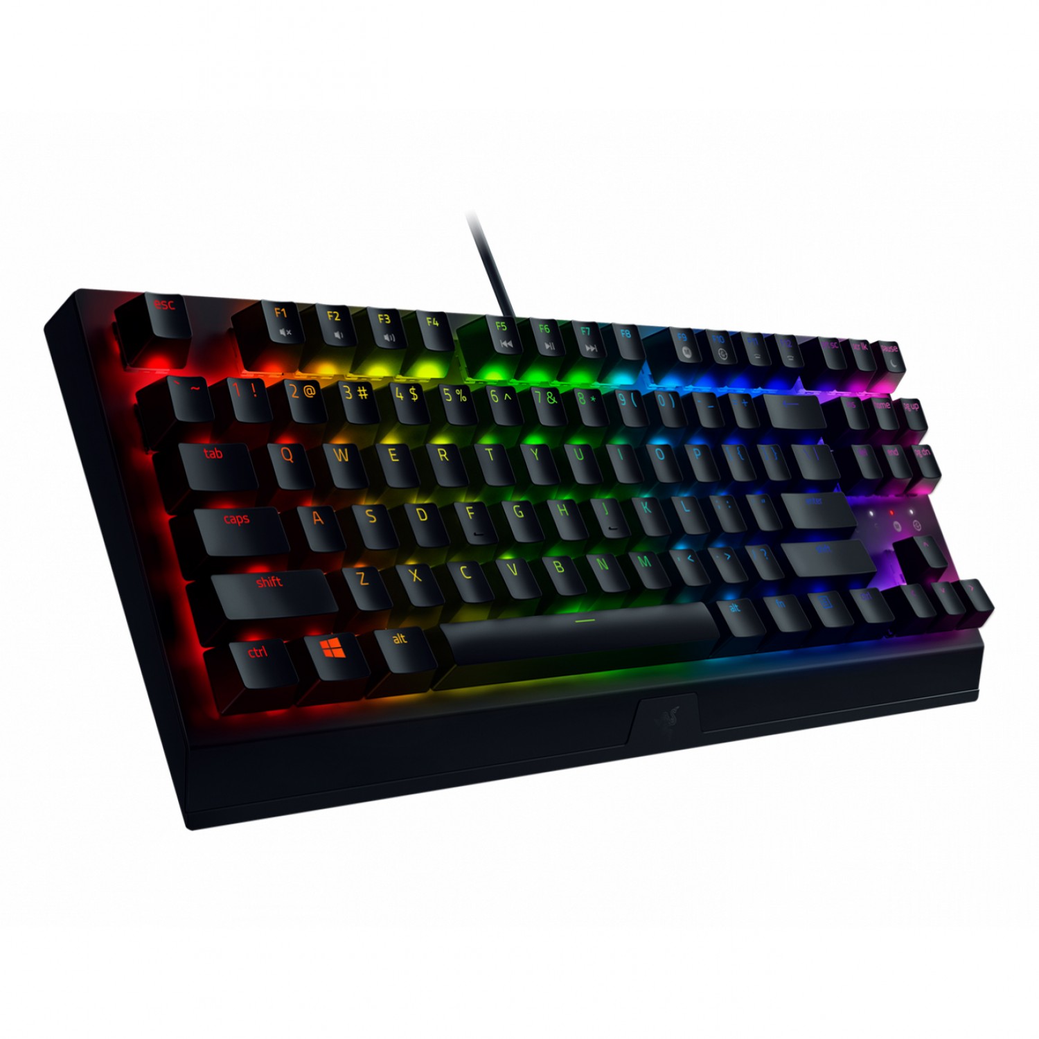 کیبورد ریزر مدل BLACKWIDOW V3 MINI HyperSpeed Yellow Sw