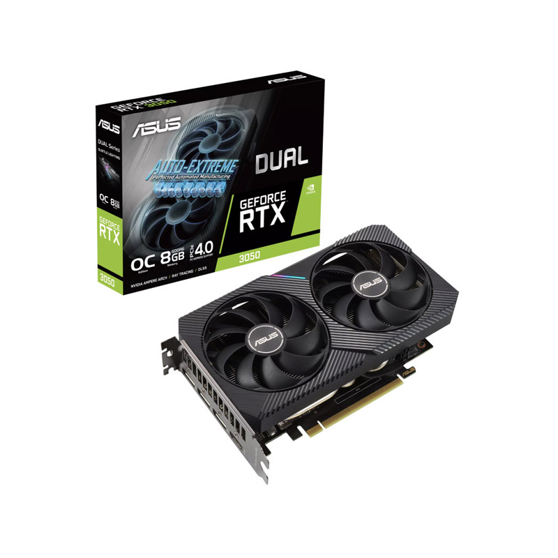 کارت گرافیک ایسوس مدل Dual GeForce RTX™ 3050 OC Edition 8GB