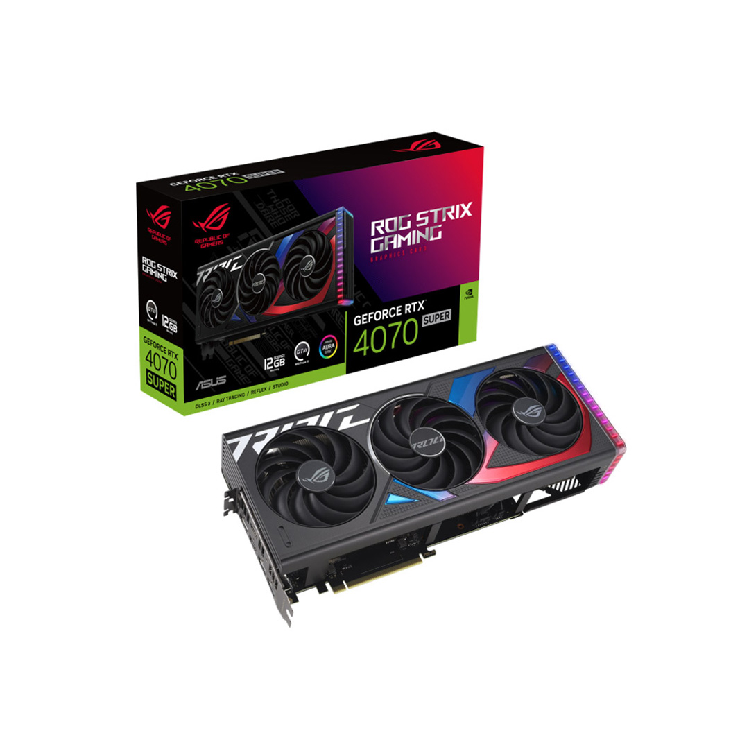 کارت گرافیک ایسوس مدل ROG Strix RTX 4070 SUPER 12GB OC Edition