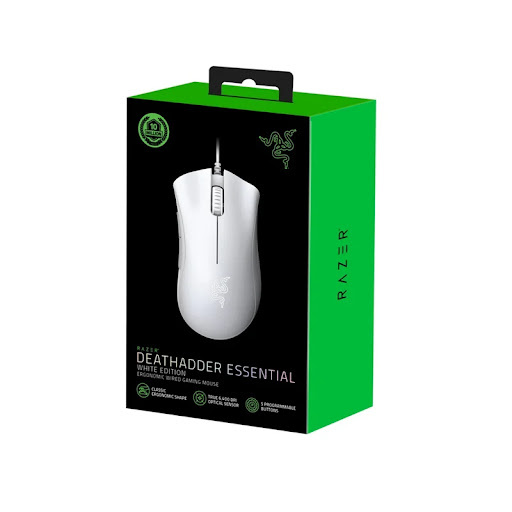 ماوس گیمینگ Razer مدل DeathAdder Essential-W