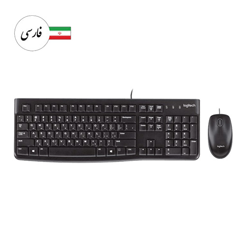 کیبورد ماوس لاجیتک مدل LOGITECH MK120 COMBO