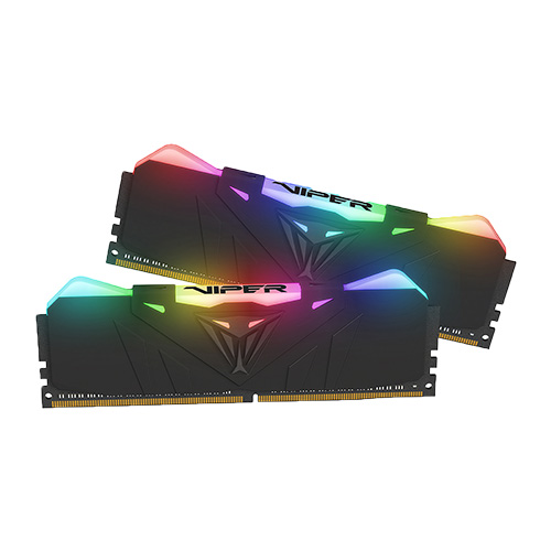 رم پتریوت Patriot Viper RGB Series DDR4 16GB 2 x 8GB 3600MHz CL18 Kit heatshield