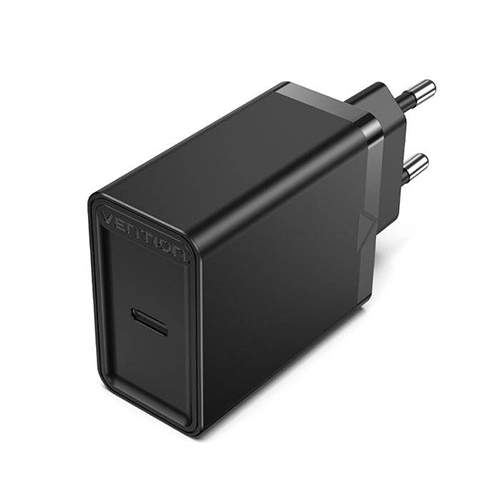 آداپتور شارژر ونشن مدلFAIB0-EU 1-port USB-C Wall Charger(30W) EU-Plug Black