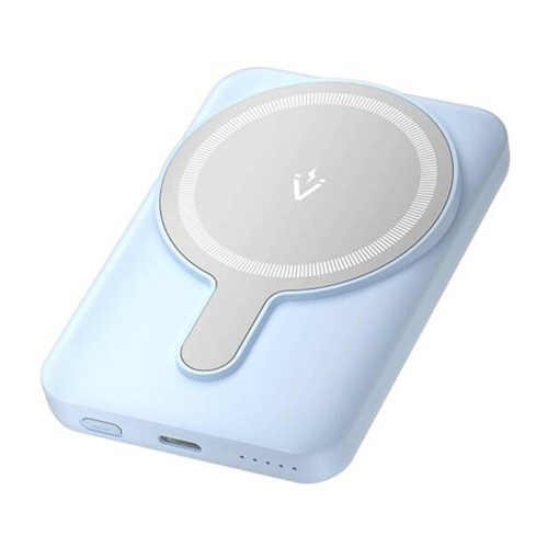 پاوربانک ونشن مدل FHSL0 5000mAh Magnetic Wireless Power Bank (USB-C + USB-C + Wireless) 20W Blue Light Indicator Display Type