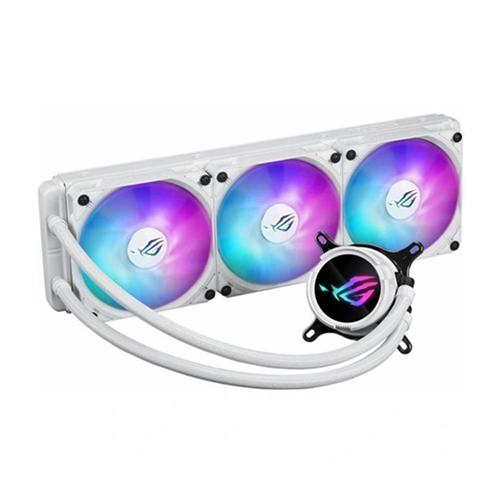 خنک کننده مایع پردازنده ایسوس مدل LIQUID Asus ROG Strix LC III 360 ARGB White