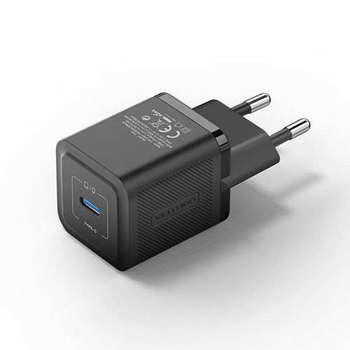 آداپتور شارژر ونشن مدل FEPB0-EU 1-Port USB-C GaN Charger (20W) EU-Plug Black